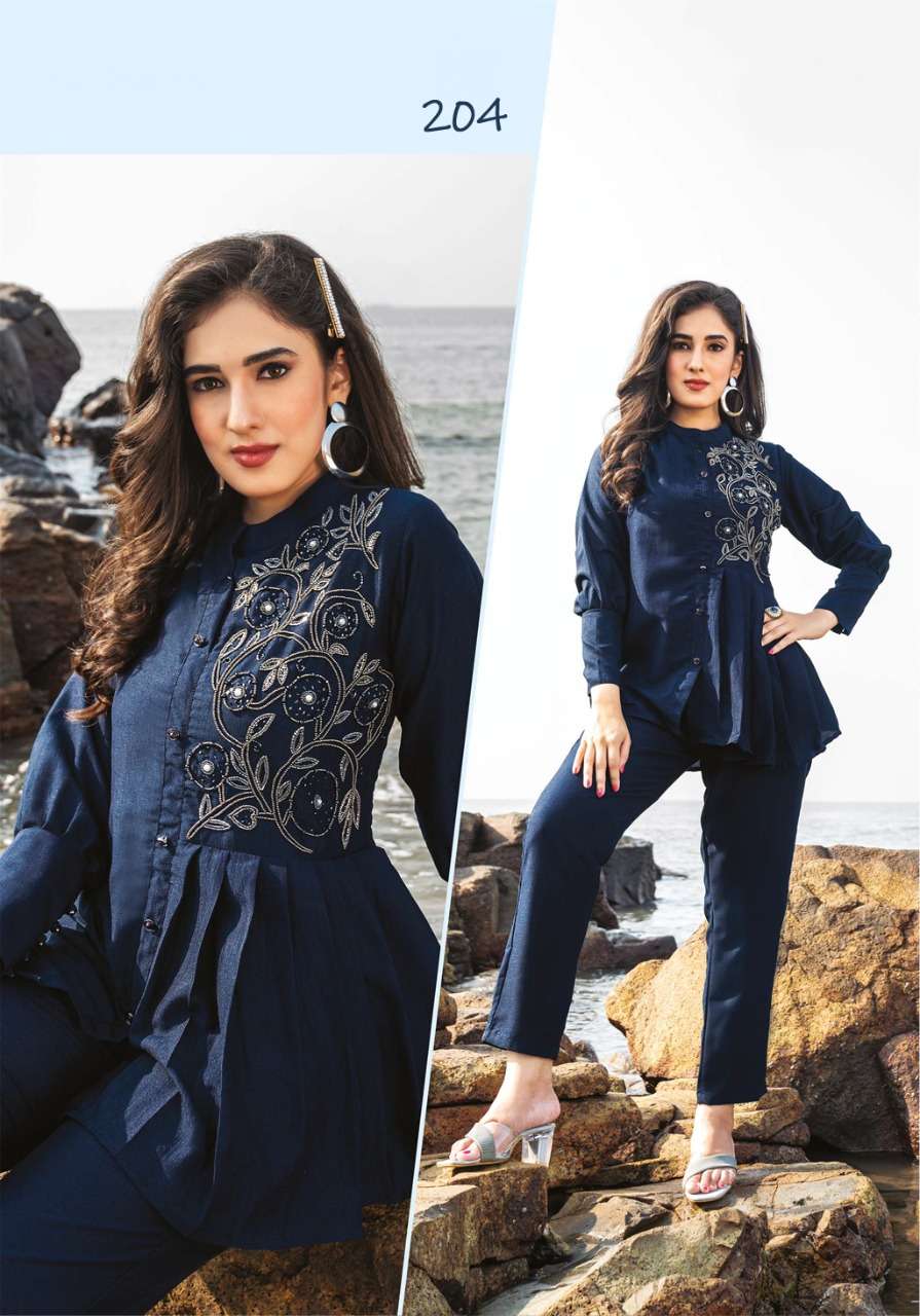 S3forever-Sho Shaa Vol 02-Orbit-Latex-Kurti-Pant-Cord-set-204